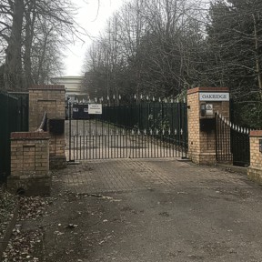 Electonic, gated entrance